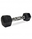 Гантель обрезиненная Starfit DB-301 2 кг, черный