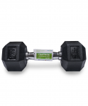 Гантель обрезиненная Starfit DB-301 6 кг, черная