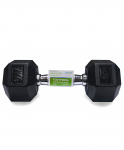 Гантель обрезиненная Starfit DB-301 7 кг, черный