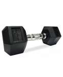 Гантель обрезиненная Starfit DB-301 9 кг, черный