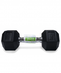 Гантель обрезиненная Starfit DB-301 9 кг, черный