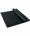 Коврик для йоги Starfit FM-101, PVC, 173x61x0,3 см, черный