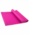 Коврик для йоги Starfit FM-101, PVC, 173x61x0,5 см, розовый