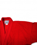 Куртка для самбо 550г/м2 красная р.48