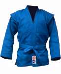 Куртка для самбо JS-303, синяя, р.2/150