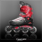 Роликовые коньки MaxCity LEON red