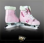 Детские двухполозные коньки СК MAGIC PINK