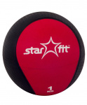 Медбол Starfit GB-702, 1 кг, красный