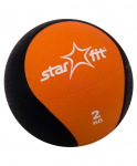 Медбол Starfit GB-702, 2 кг, оранжевый