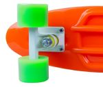 Мини скейтборд MaxCity Plastic Board X1 Small оранжевый