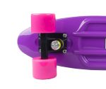 Мини скейтборд MaxCity Plastic Board X1 Small фиолетовый