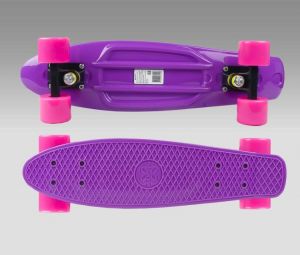 Мини скейтборд MaxCity Plastic Board X1 Small фиолетовый ― купить в Москве. Цена, фото, описание, продажа, отзывы. Выбрать, заказать с доставкой. | Интернет-магазин SPORTAVA.RU