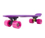 Мини скейтборд MaxCity Plastic Board X1 Small фиолетовый