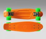 Мини скейтборд MaxCity MC-PB22 оранжевый