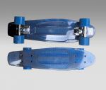 Мини скейтборд MaxCity Plastic Board Big синий