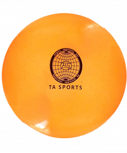 Мяч для художественной гимнастики 20 см, 400 г, оранжевый с блестками ― купить в Москве. Цена, фото, описание, продажа, отзывы. Выбрать, заказать с доставкой. | Интернет-магазин SPORTAVA.RU