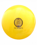 Мяч для художественной гимнастики 20 см, 400 г, жёлтый с блестками