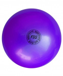 Мяч для художественной гимнастики АВ2801, 19 см, 400 г, фиолетовый