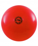 Мяч для художественной гимнастики АВ2801, 19 см, 400 г, красный