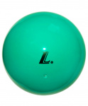 Мяч для художественной гимнастики D15, 15 см, зеленый глянцевый