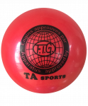 Мяч для художественной гимнастики RGB-101,15 см, красный