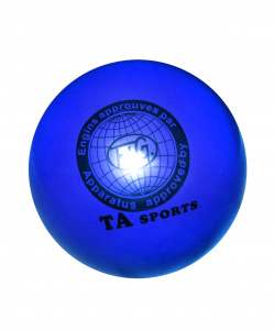Мяч для художественной гимнастики T8, 19 см, 400г, синий ― купить в Москве. Цена, фото, описание, продажа, отзывы. Выбрать, заказать с доставкой. | Интернет-магазин SPORTAVA.RU