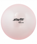 Мяч гимнастический Starfit GB-105 65 см, прозрачный, розовый