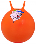 Мяч-попрыгун Starfit "Медвежонок" GB-403, 65 см, с рожками, оранжевый