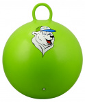 Мяч-попрыгун Starfit "Медвежонок" GB-403, 65 см, с ручкой, зеленый