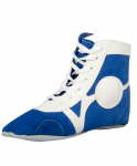 Обувь для самбо Rusco SM-0101, замша, синяя