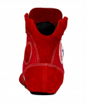 Обувь для самбо WS-3030, замша, красная