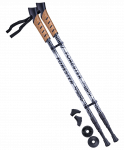 Палки для скандинавской ходьбы Berger Forester, 67-135 см, 3-секционные, серый/чёрный