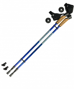 Палки для скандинавской ходьбы Rainbow, 83-135 см, 2-секционные, тёмно-синие/синие ― купить в Москве. Цена, фото, описание, продажа, отзывы. Выбрать, заказать с доставкой. | Интернет-магазин SPORTAVA.RU