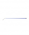 Палочка для ленты для художественной гимнастики АВ215, 56 см, с карабином, синяя