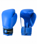 Перчатки боксерские детские, Rusco 6oz, к/з, синий