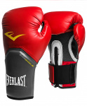 Перчатки боксерские Everlast Pro Style Elite 2108E, 8oz, к/з, красные