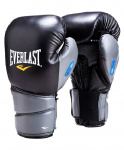 Перчатки боксерские Everlast Protex2 GEL, 12oz, к/з, черные