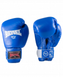 Перчатки боксерские Reyvel RV-101, 10oz, к/з, синие