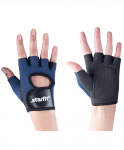 Перчатки для фитнеса Starfit SU-107, темно-синие/черные