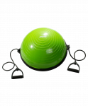 Полусфера Starfit "BOSU" GB-501 с эспандерами, с насосом, зеленый