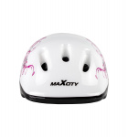 Ролик. шлем MaxCity BABY CARIBO GIRL, Белый (S)