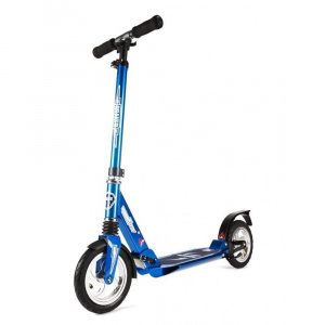 Самокат MaxCity MC Braker Lightning Blue (синий) ― купить в Москве. Цена, фото, описание, продажа, отзывы. Выбрать, заказать с доставкой. | Интернет-магазин SPORTAVA.RU