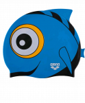 Шапочка для плавания AWT Fish Punk/Blue, силикон, 91915 10