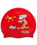 Шапочка для плавания Childrens Silicone Cap, силикон, с рисунком, 3047