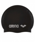 Шапочка для плавания Arena Classic Silicone Cap black, силикон, 91662 55