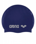 Шапочка для плавания Arena Classic Silicone Cap denim/silver, силикон, 91662 71