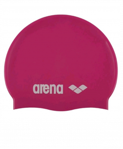 Шапочка для плавания Arena Classic Silicone Cap fuchsia/white, силикон, 91662 91 ― купить в Москве. Цена, фото, описание, продажа, отзывы. Выбрать, заказать с доставкой. | Интернет-магазин SPORTAVA.RU