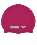 Шапочка для плавания Arena Classic Silicone Cap fuchsia/white, силикон, 91662 91