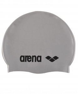 Шапочка для плавания Arena Classic Silicone Cap silver, силикон, 91662 51 ― купить в Москве. Цена, фото, описание, продажа, отзывы. Выбрать, заказать с доставкой. | Интернет-магазин SPORTAVA.RU