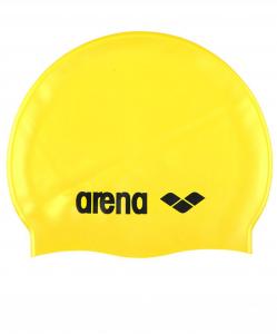 Шапочка для плавания Arena Classic Silicone Cap yellow/black, силиконовая, 91662 35 ― купить в Москве. Цена, фото, описание, продажа, отзывы. Выбрать, заказать с доставкой. | Интернет-магазин SPORTAVA.RU
